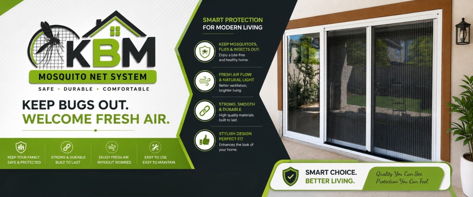 KBM Mosquito Net System